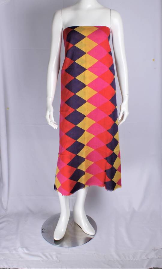 Alice & Lily 100% COTTON  full length sarong HARLEQUIN pink STYLE : SC/HAR/PNK